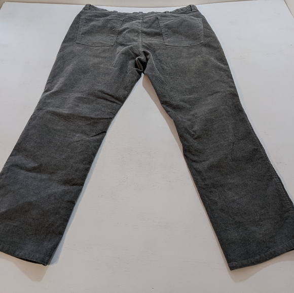 LL Bean Gray Standard Fit Corduroy Pants Mens Size 40x30. - Picture 2 of 4
